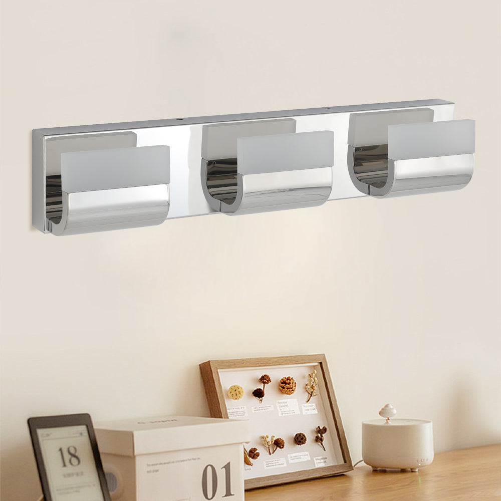 Bathroom Vanity Lighting 3-4-5-6-Light LED Over Mirror Bath Wall Lighting - okeli lights