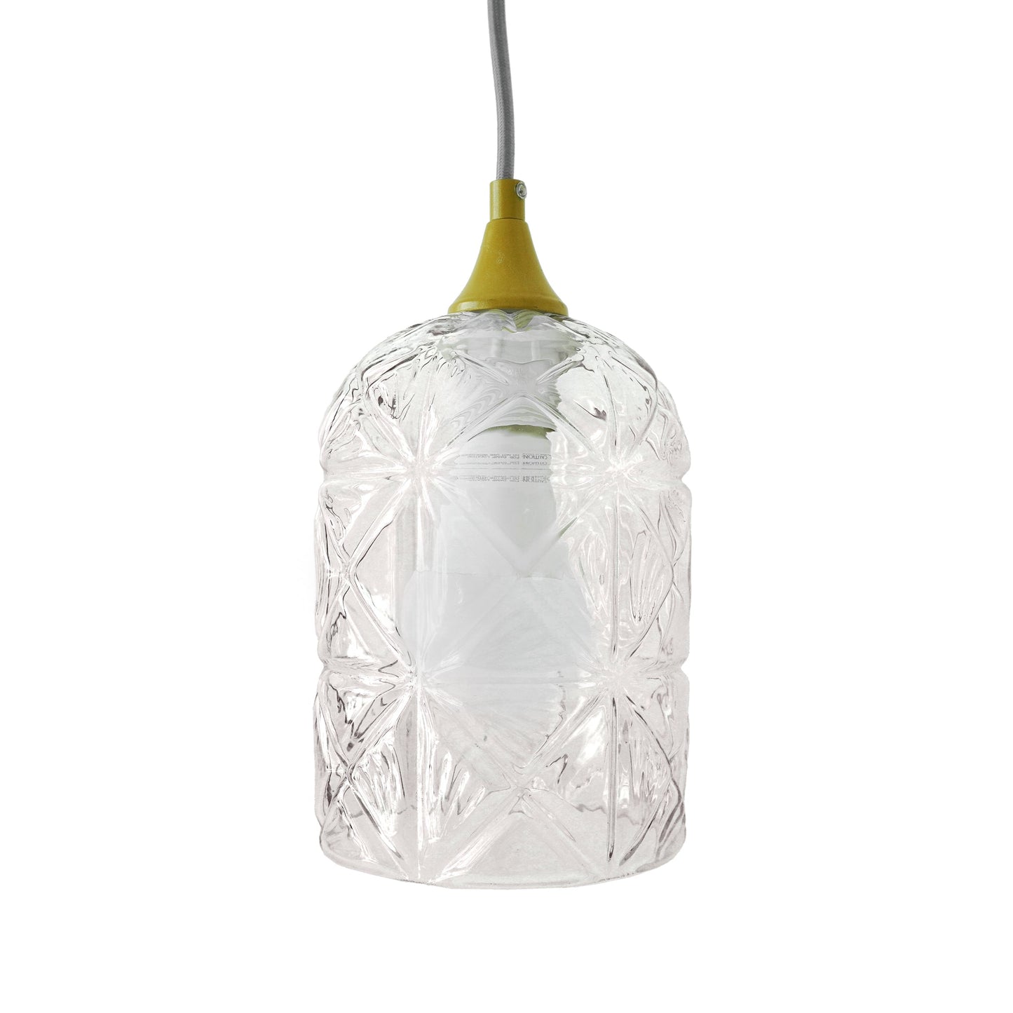 Mid-Century Modern Classic Design Pendant Lamp Gold and Clear - okeli lights