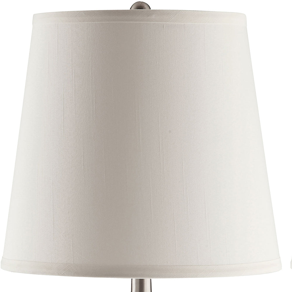 Droplet Silver Empire Shade Urn Table Lamp 2Pack - okeli lights