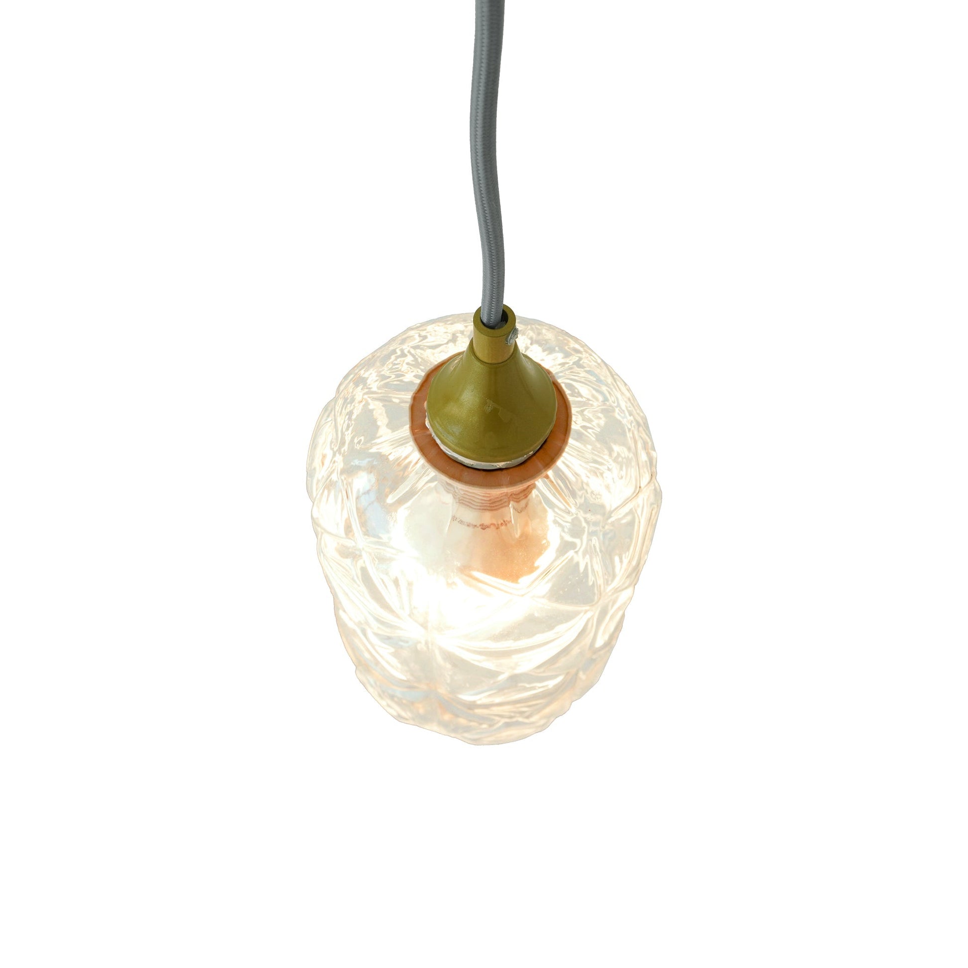 Mid-Century Modern Classic Design Pendant Lamp Gold and Clear - okeli lights